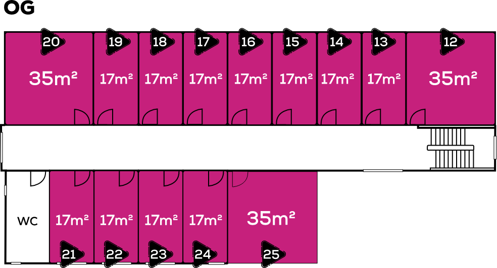 Grundriss Obergeschoss